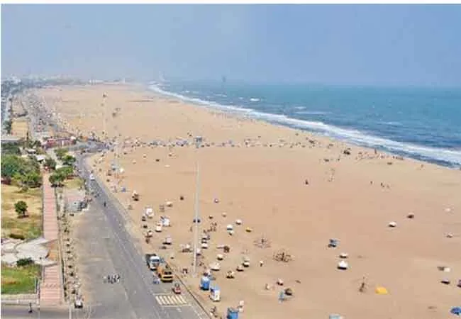 chennai marina beach fish shop, food shops chennai high court and corporation 